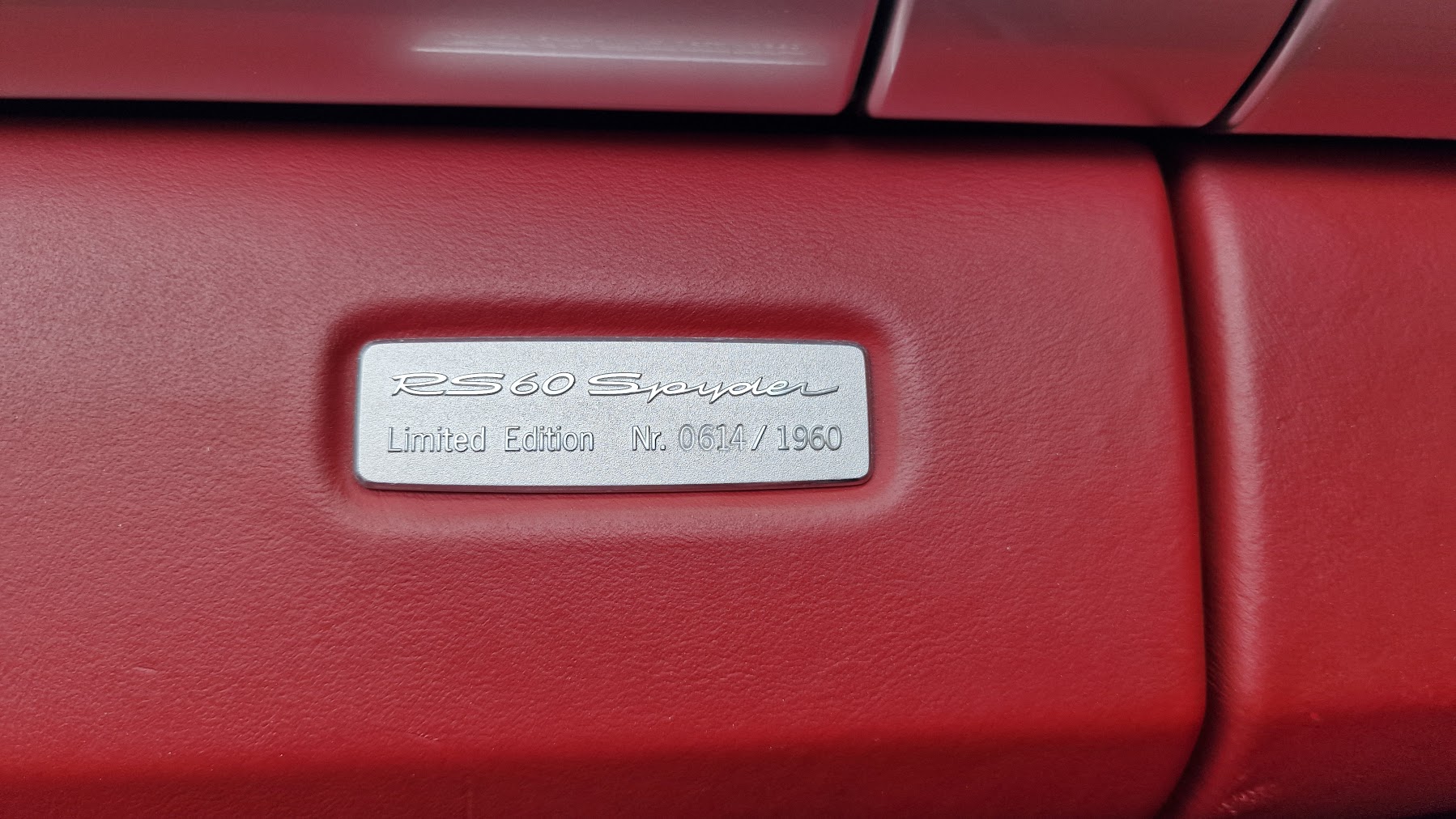 Porsche Boxster RS60 Bild 8